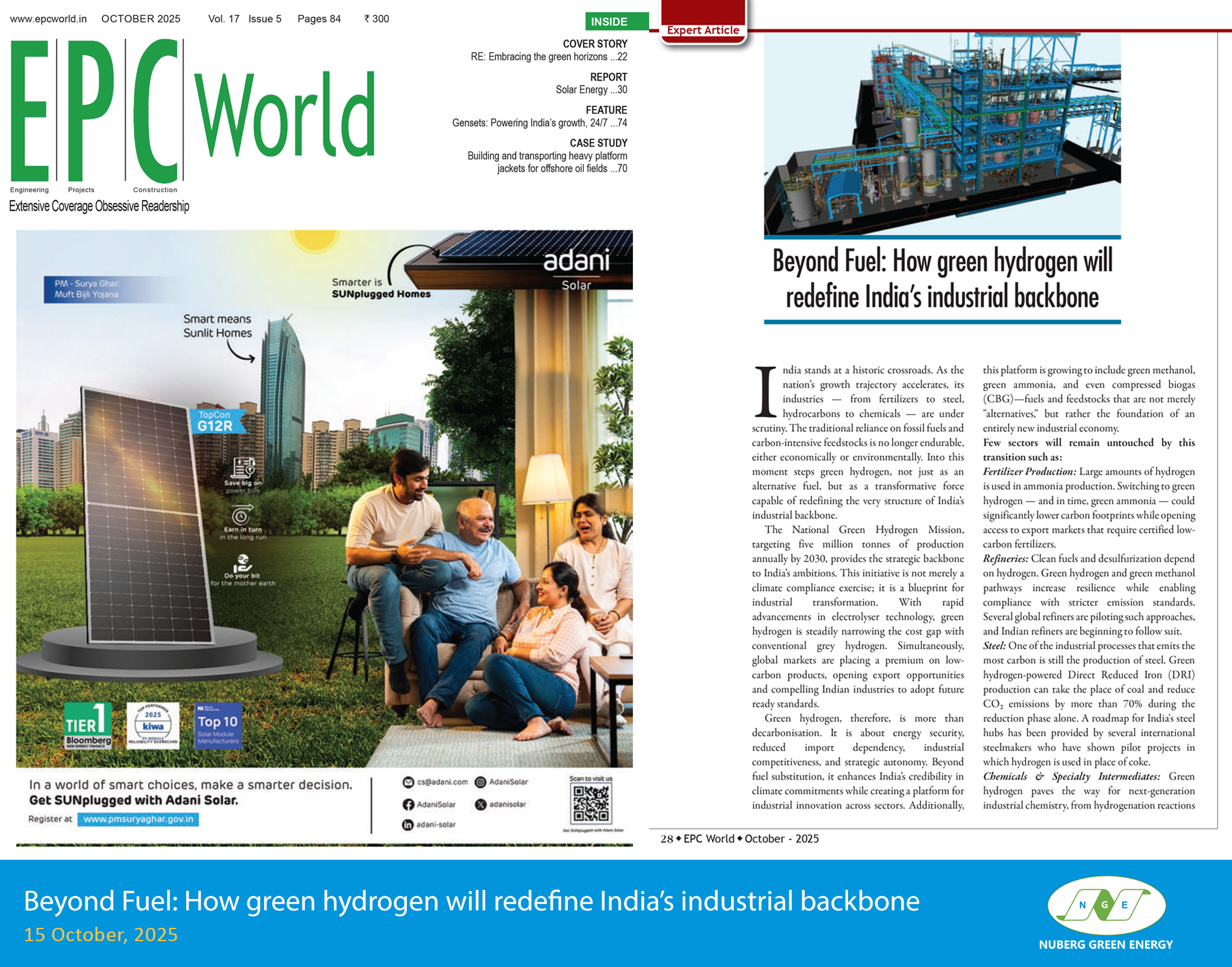 Beyond Fuel: How green hydrogen will redefine India’s industrial backbone