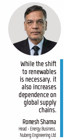 Romesh Sharma, Head - Energy Business, Nuberg Engineering Ltd.